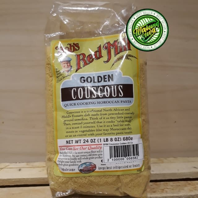 

Bob red mill golden couscous quick cooking moroccan pasta 680 gram