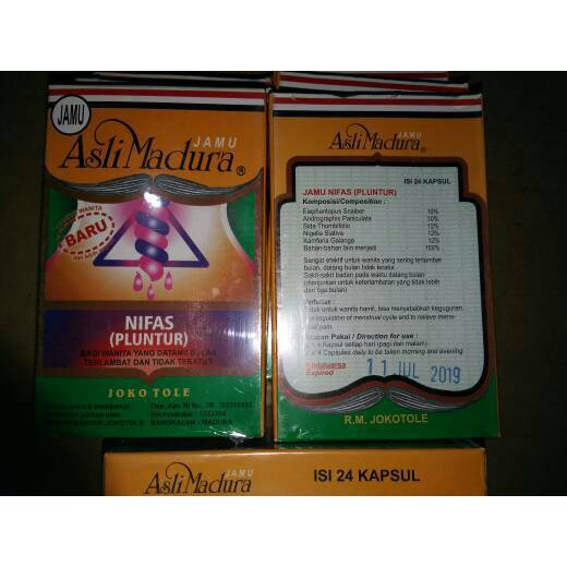 jamu Nifas Pluntur - kapsul 24
