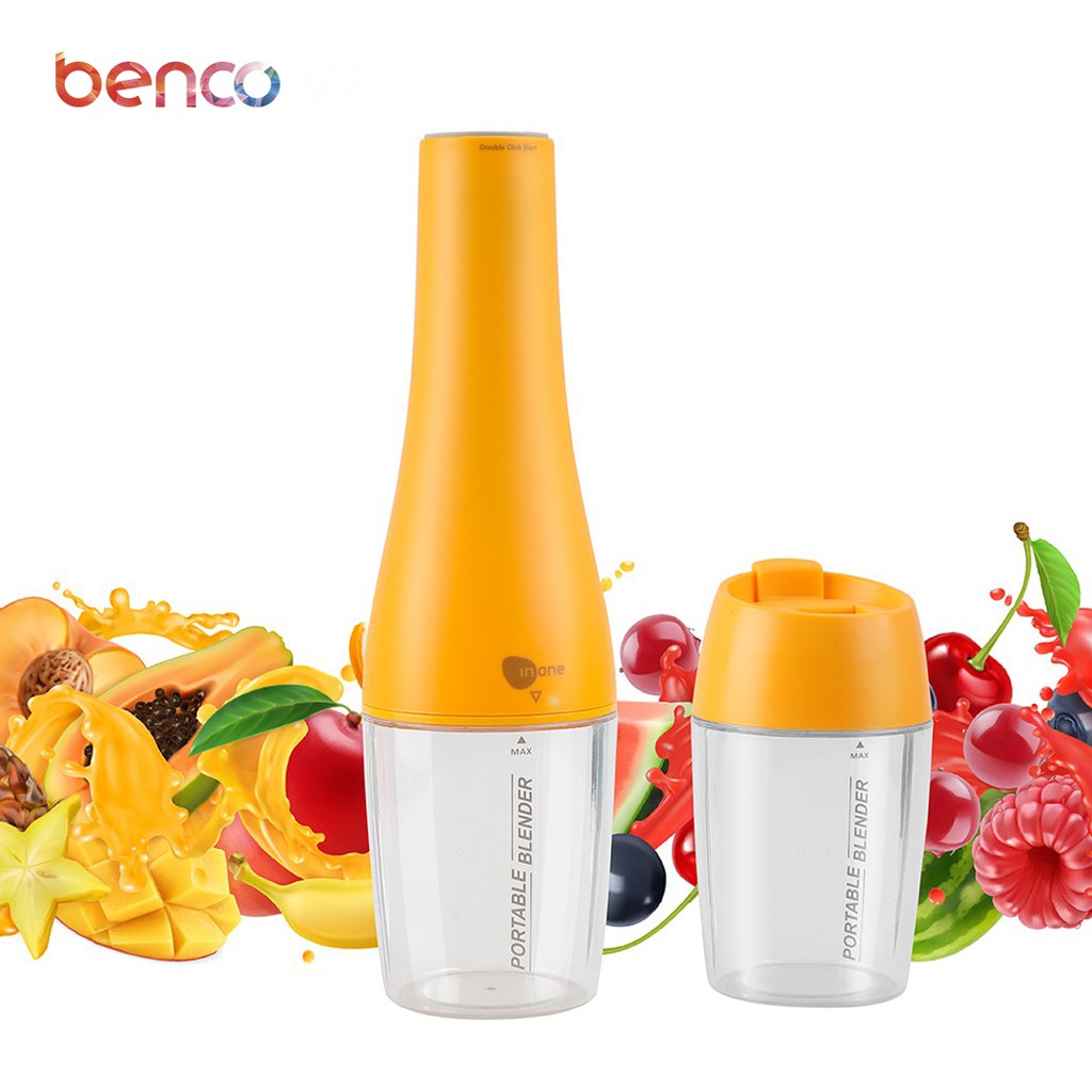 BENCO Juicer Portable Mini Personal Blender JC-01 USB Rechargeable