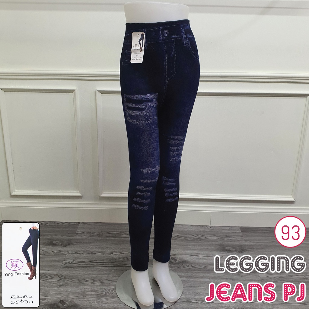 legging Jeans # 93 / Legging Jeans Wanita / YING FASHION / JEANS IMPORT / LEGGING DENIM