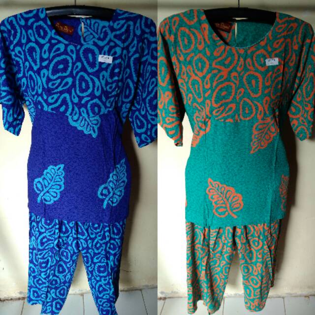 setelan 3/4 by batik putri diana pekalongan