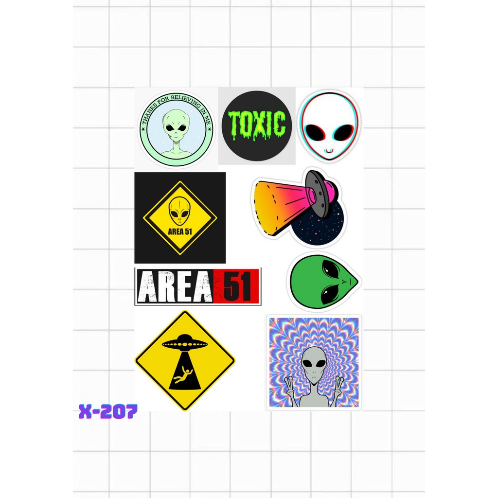 

STIKER TUMBLR ALIEN X-207