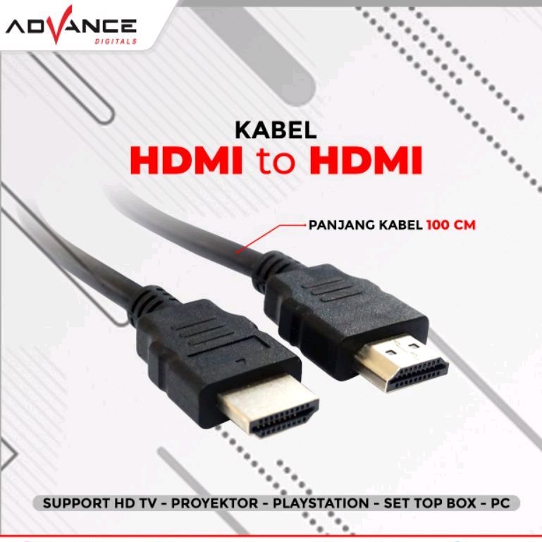 Kabel HDMI to HDMI 1m /1.5m/3m/5m Full HD 4K 1080P