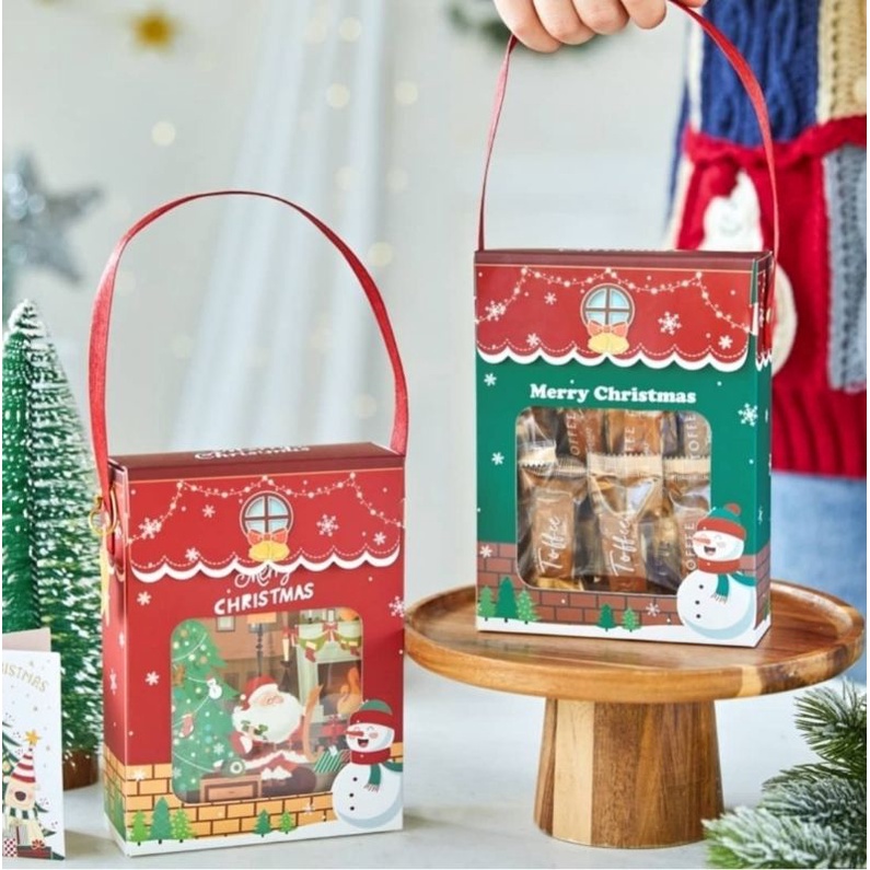 

Caroline Cookie Christmas Box / Packaging Minuman Natal 2021 / Kotak Hampers Natal