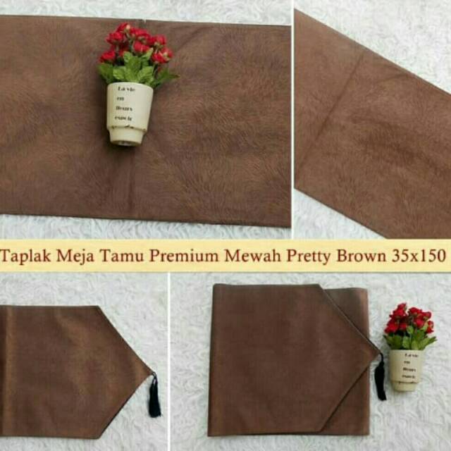 Taplak Meja Tamu Minimalis Vintage Mewah