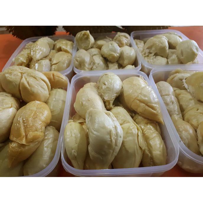 

ENAK Durian Kupas Ucok Medan (Paket 1 box) BANYAK RASA