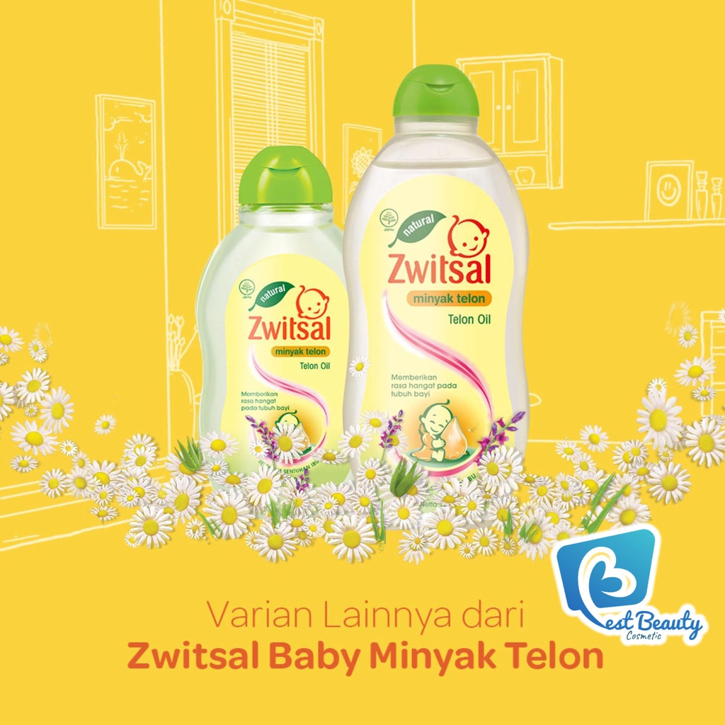 ★ BB ★ Zwitsal Minyak Telon Bayi Plus 3+1 100ml - Baby Oil Menghangatkan Melembutkan