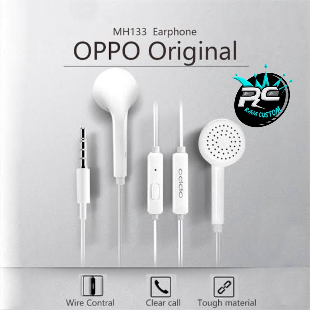 Headset Oppo 100% Headset Oppo F9 F7 F5 F3 A15 a5 A9 F11 pro F1s A71 A83 A37 A3s RJ6027