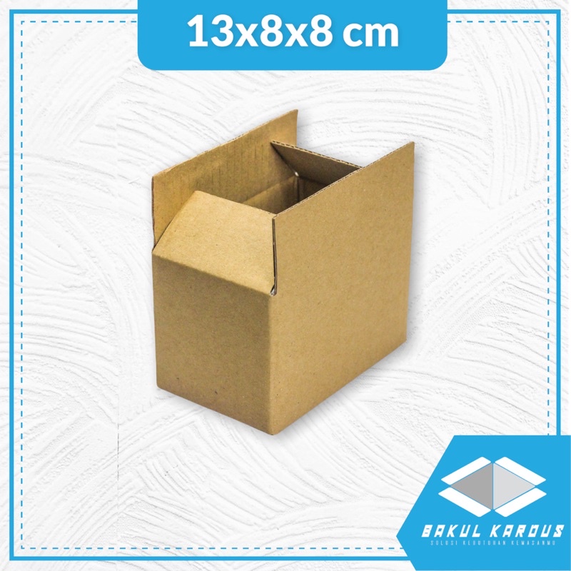 

kardus 13x8x8 cm | box | karton | kardus polos | kardus jadi | online shop | souvenir | custom