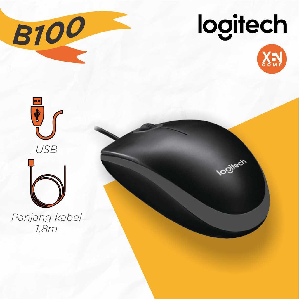 Mouse LOGITECH B100 Original