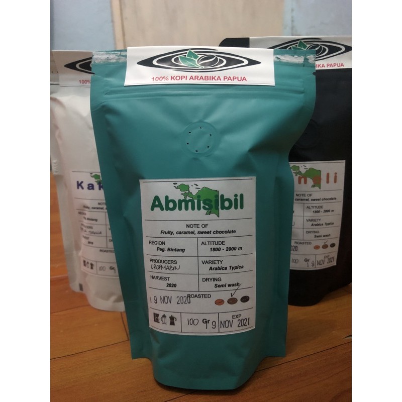 

100% Kopi Arabika Papua. ABMISIBIL (Pegunungan Bintang)