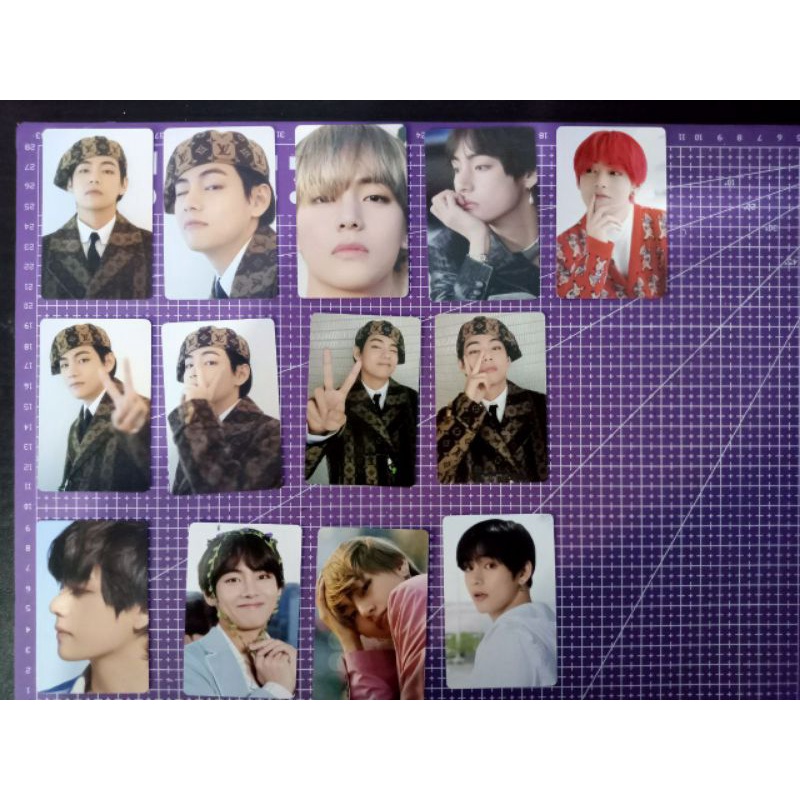 [SHARING] DICON 101 BTS OFFICIAL PHOTOCARD TAEHYUNG/V