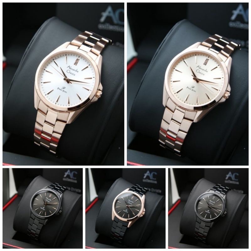 JAM TANGAN WANITA ALEXANDRE CHRISTIE AC 1018 ORIGINAL BERGARANSI RESMI