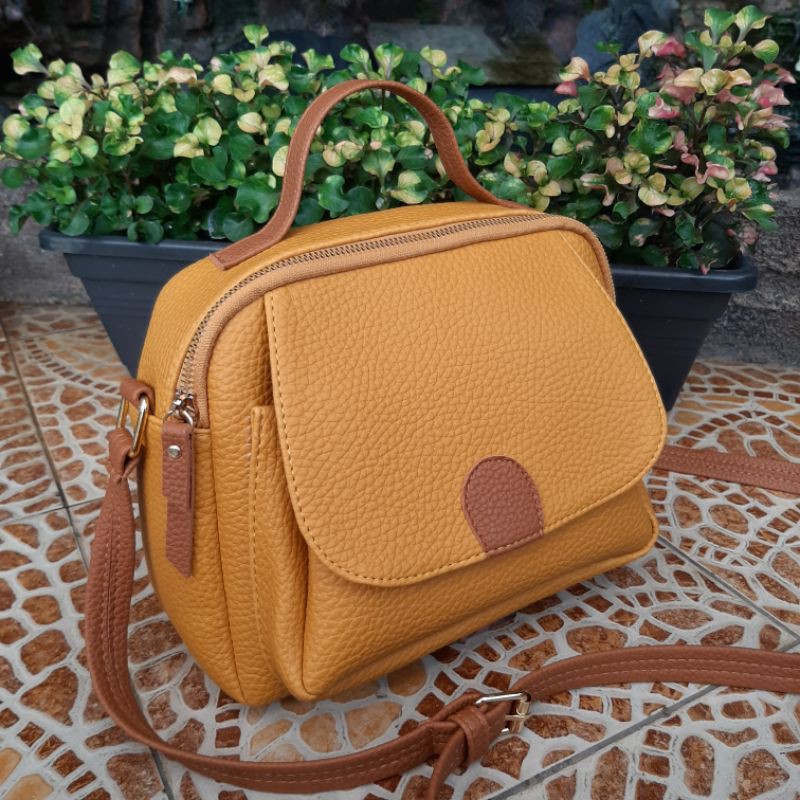 Tas Selempang Wanita Victory Terbaru 2021 Papirut Kulit Jeruk Premium Sintetis Imfort Kekinian Tali 