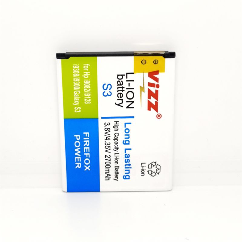 Baterai Batre Vizz Samsung Galaxy S3 i9300 Original Vizz