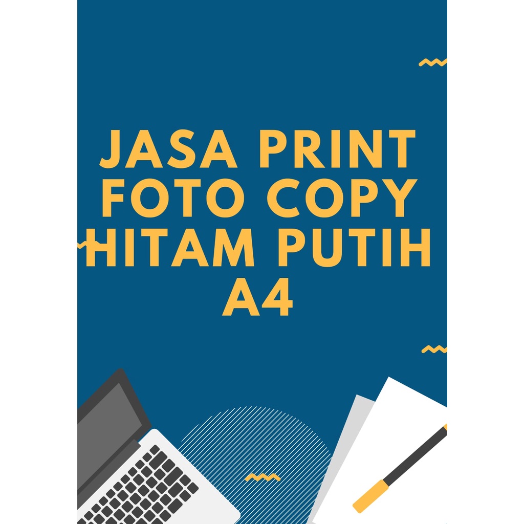 Jual Jasa Print Hitam Putih Dan Warna Kertas Hvs A4 70 Gsm Murah