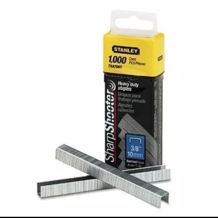 

Staples | Isi Staples 3/8" Heavy Duty Staples - 1000Pcs Stanley Tra706T Murah Baru