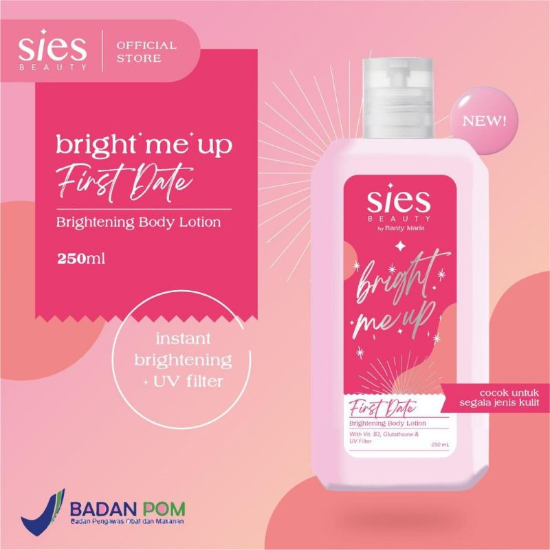 SIES BEAUTY BRIGHTENING BODY LOTION FIRST DATE