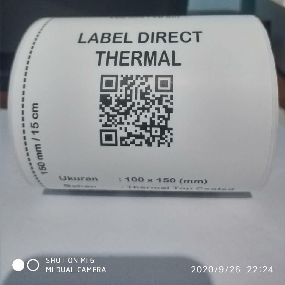 AWB Label - Shipping Label - Label Pengiriman 100x150 - AirwayBill Label UPM