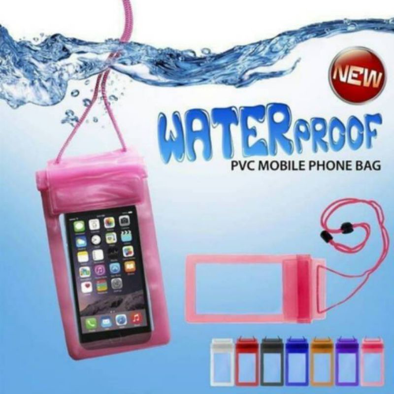 WATERPROOF HANDPHONE / SARUNG ANTI AIR UKURAN XL