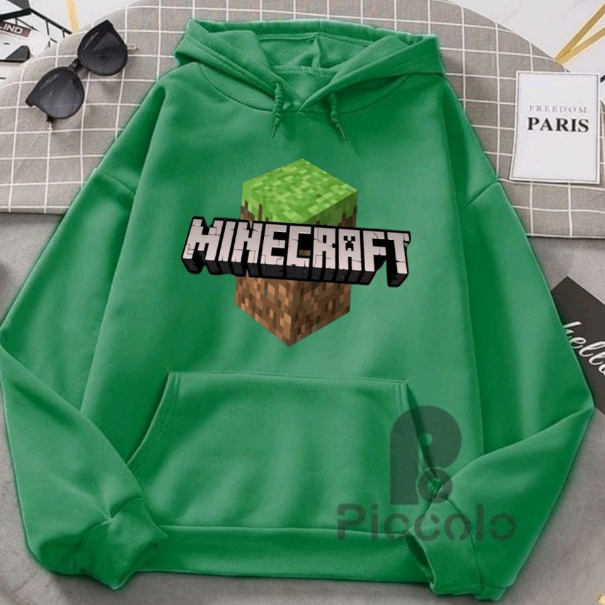 JAKET HOODIE ANAK MINECRAFT BAHAN PREMIUM