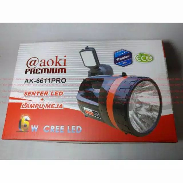 COD SENTER LED + LAMPU BELAJAR OAKI AK-6611PRO//SENTER AOKI AK-6611PRO//SENTER AOKI