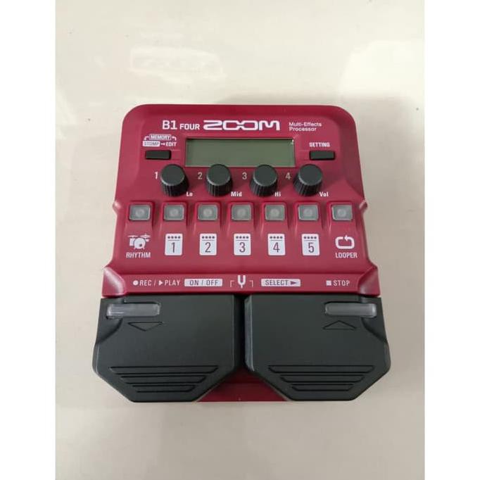 Zoom B1 Four Bass Multi-Effects Processor