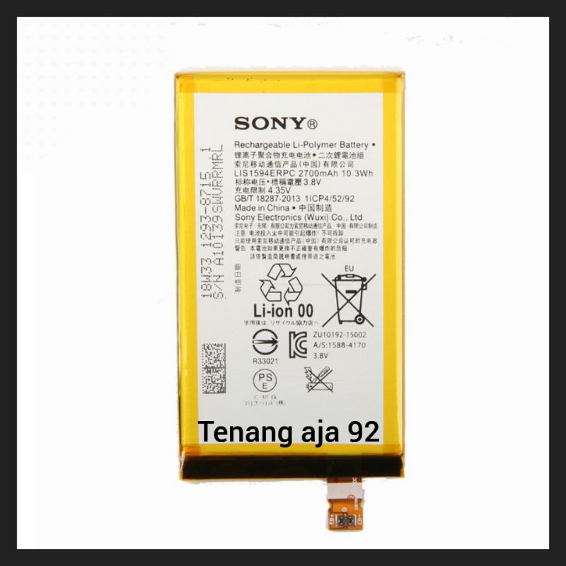 BATERAI Baterai SONY XPERIA Z5 MINI ORG NEW