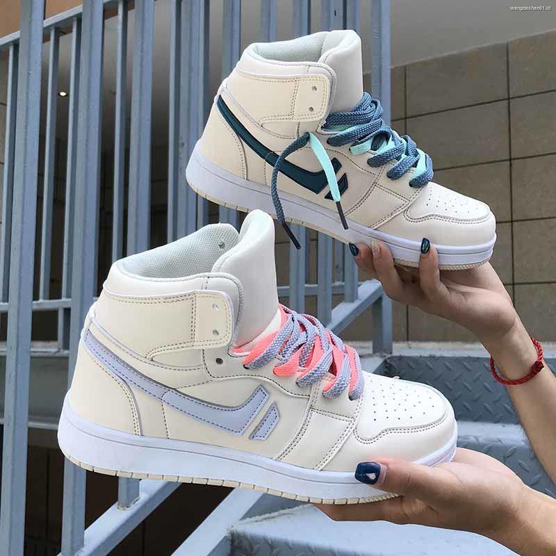 Sepatu Sneakers High Top Bertali Desain ADIDAS AJ1 untuk Pria / Wanita, Ada 4 Warna | Shopee Indonesia