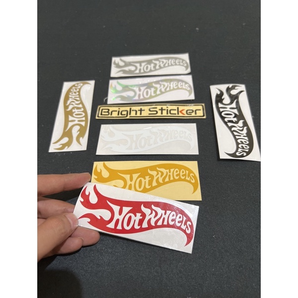 STICKER HOTWHEELS STICKER MOTOR MOBIL CUTTING