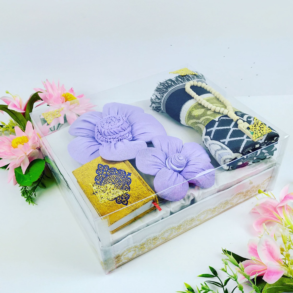 SGB//seperangkat alat sholat/ seperangkat alat sholat mahar/ hantaran pernikahan/ kado pernikahan/ s