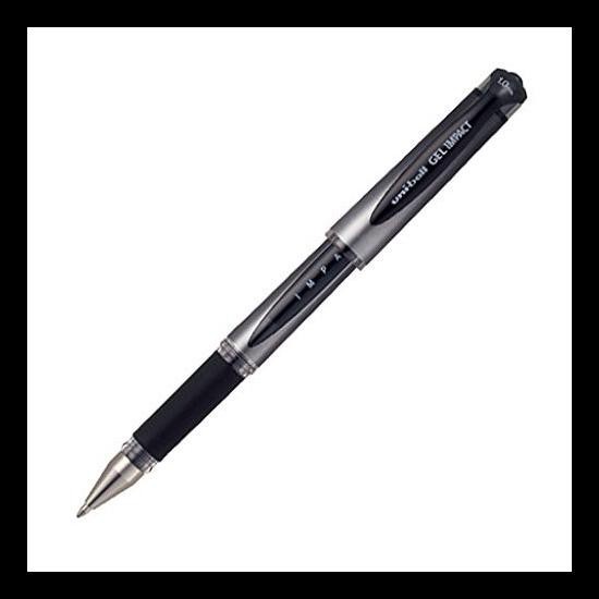 

PULPEN BALLPOINT GEL MEDIUM 1.0 MM WATERPROOF UNI UM-153 S IMPACT TANDA TANGAN SIGN PEN