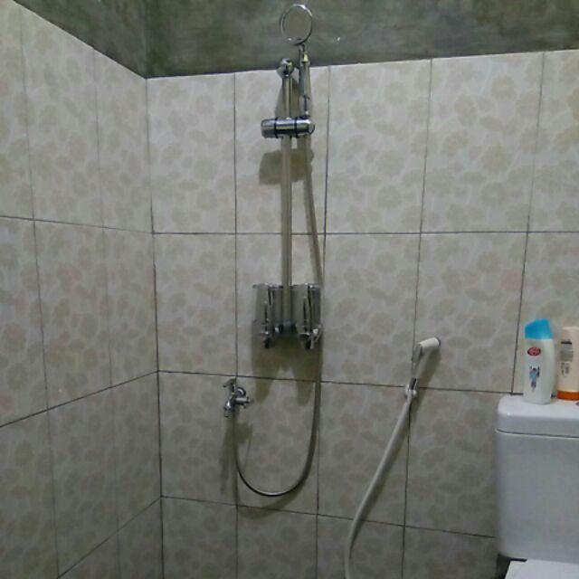 Shower Mandi Tiang + Tempat Sabun Promo