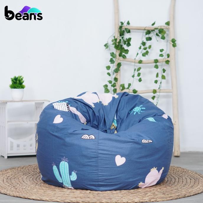 Bean Bag Oval Motif - Termasuk Isi - Bean Bag Motif - Beanbag - 09