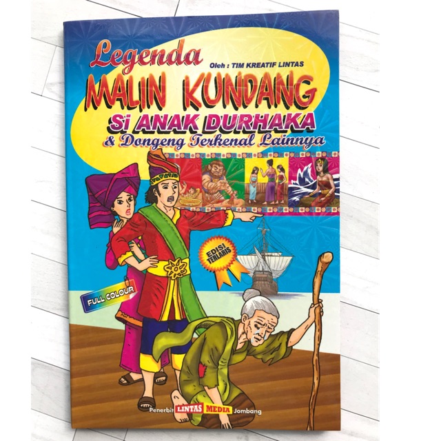 [ Buku Cerita ] MALIN KUNDANG & Dongeng Terkenal | Shopee Indonesia