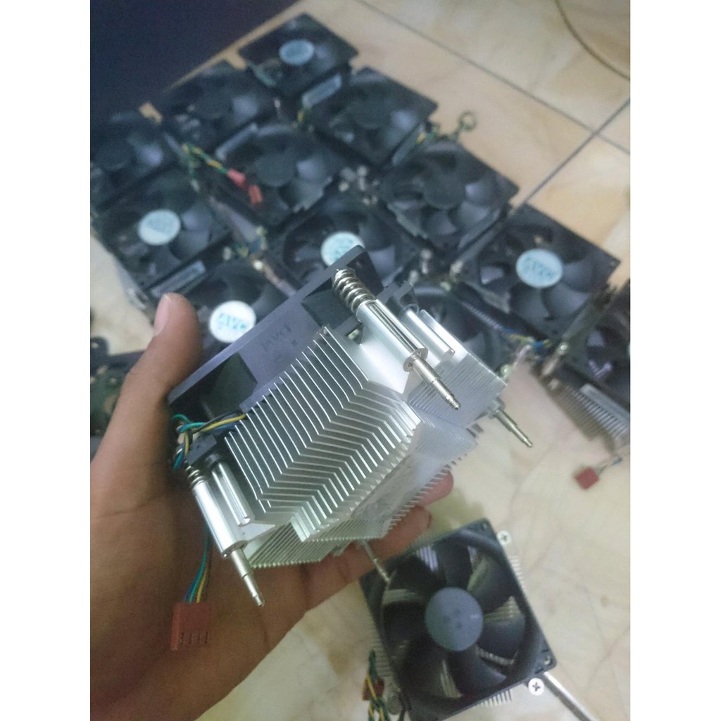 HSF KIPAS PROCESSOR LGA 1155 1150 1151 COOLING FAN COOLER BUILD UP BAUT core i3 i5 i7  bukan  775