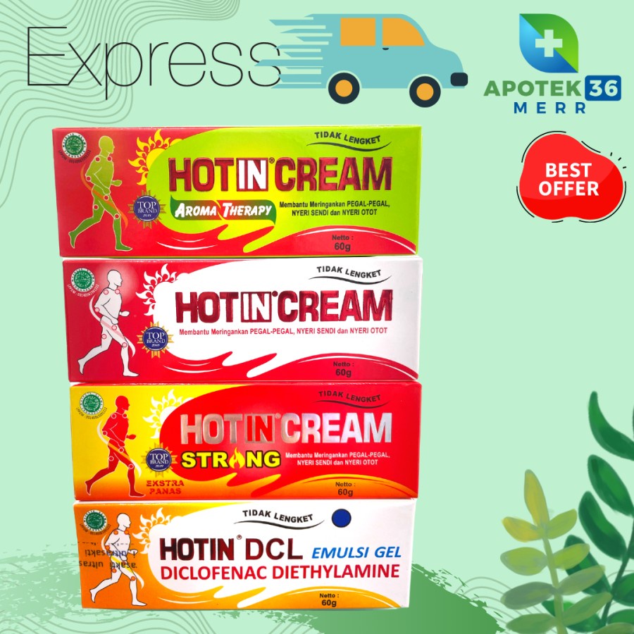 HOT IN CREAM 60GRAM TUBE All Varian