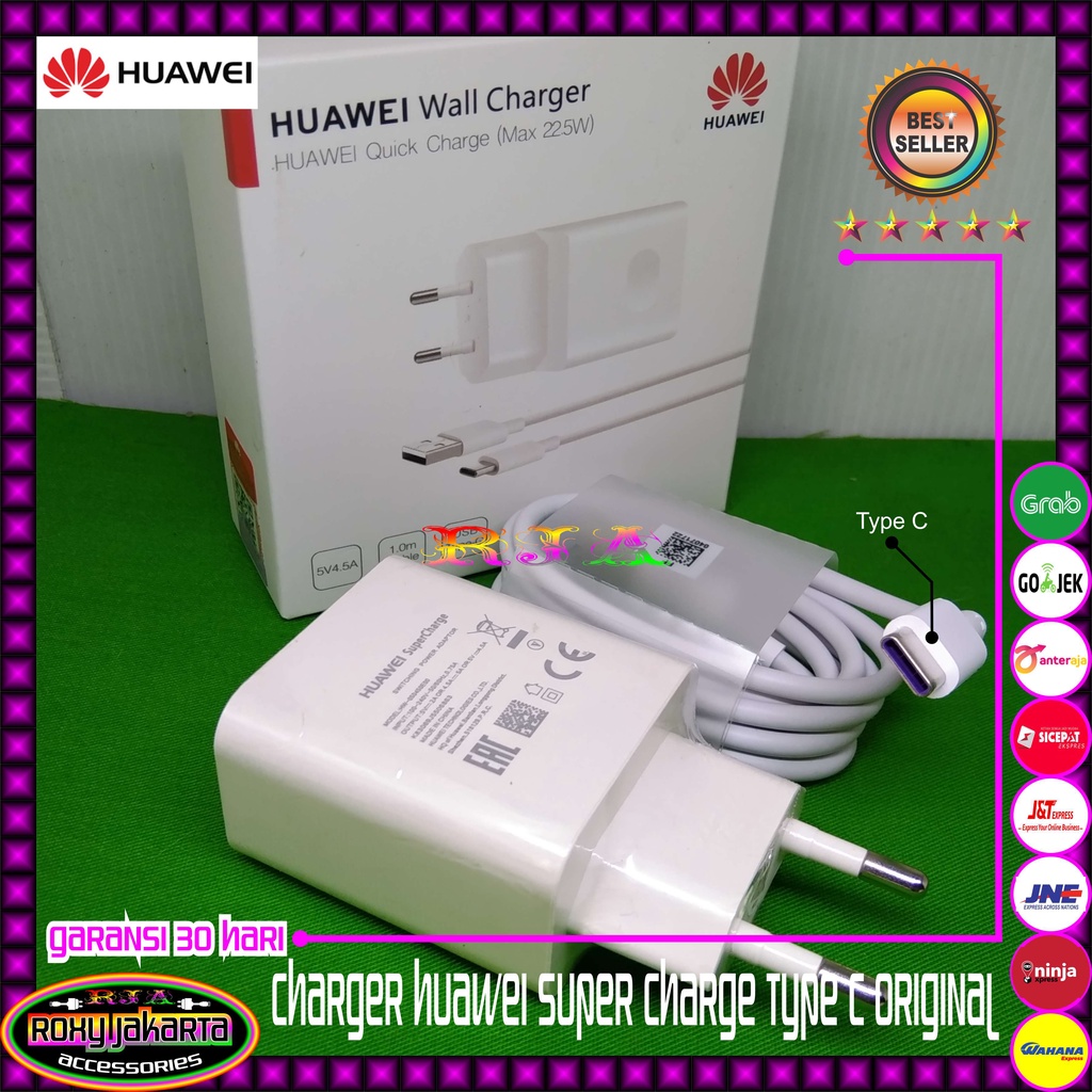 Charger huawei original super charge 22.5 / 40 Watt