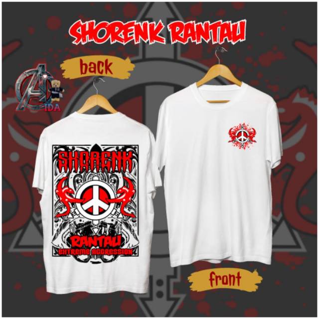 Kaos Shorenk & Psht (Rantau)