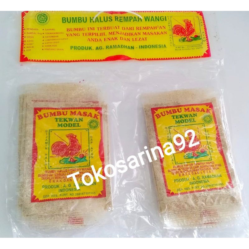 

Bumbu tekwan cap ayam 1 pack