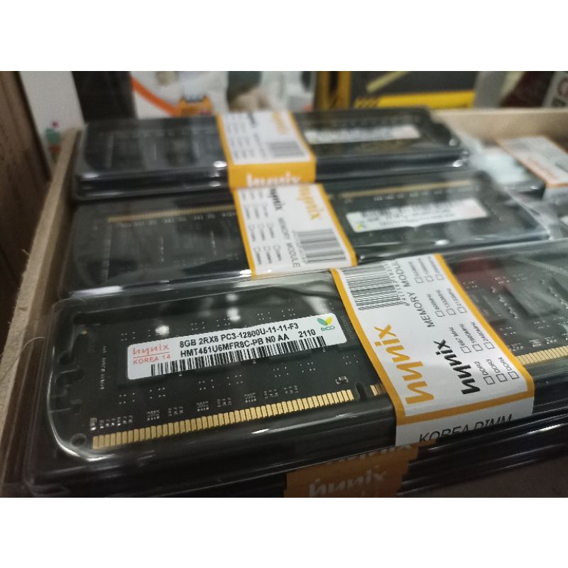 Ram PC 4/8gb ddr3 Hynix New PC12800u