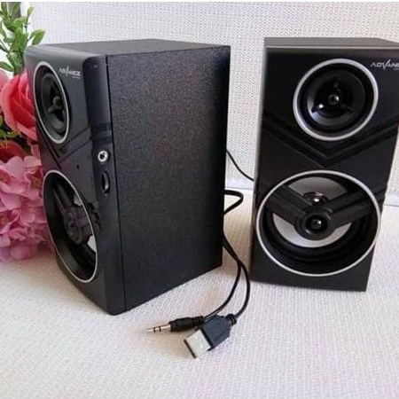 Promo Terbaru!!! Speaker Aktif laptop/komputer USB Advance duo 080 Bass Berkualitas