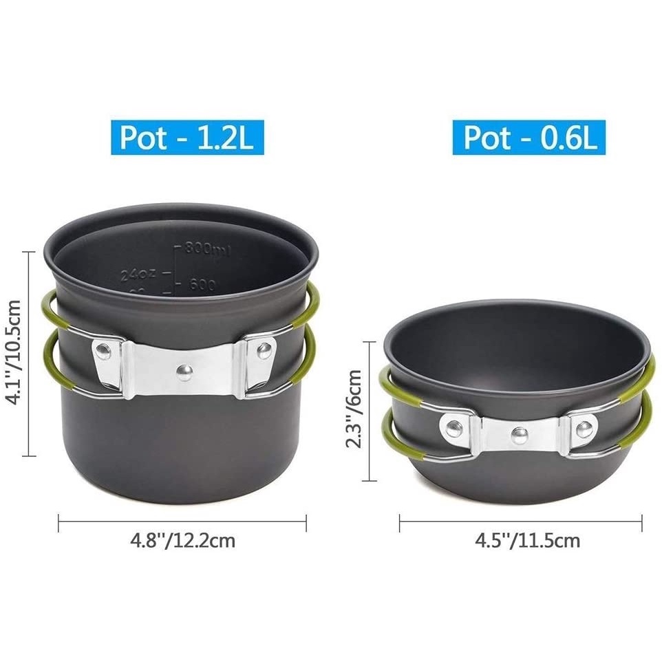 Outdoor Camping Picnic Set - Alat Masak Portabel Outdoor Set Lengkap