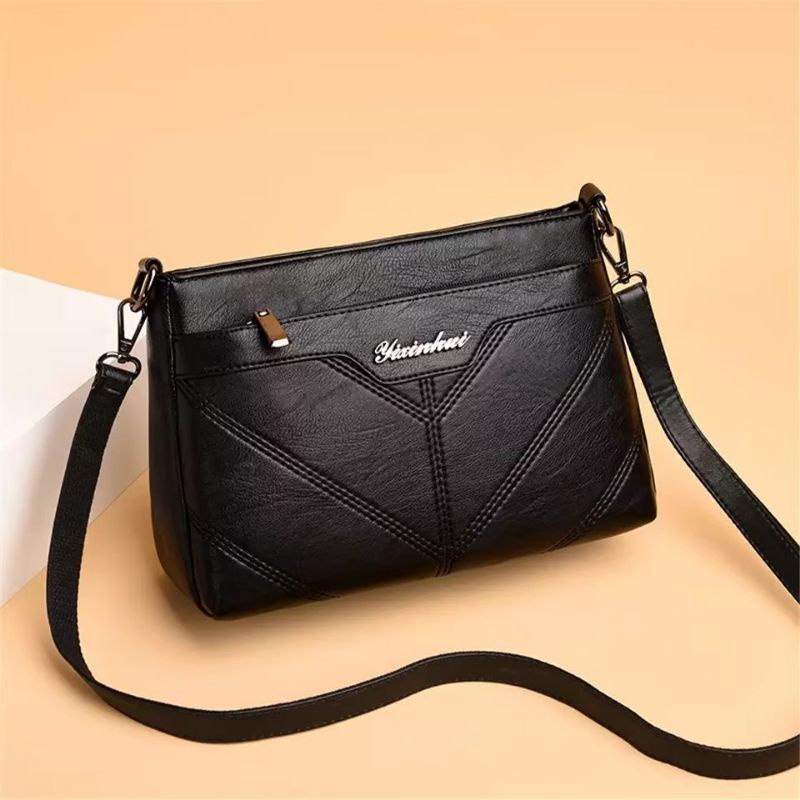 PROMO SALE 8.8 NEW TAS SELEMPANG WANITA FASHION KOREAN MOTIF V (TERBARU)