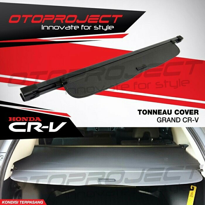 Tonue Cover / Tatakan Bagasi / Tonneau Cover Oem Honda Crv 2013-2017