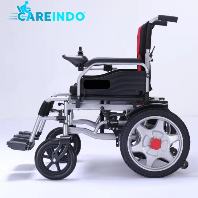 Diskon Kursi Roda Elektrik Ekonomis Careindo 503 - Merah