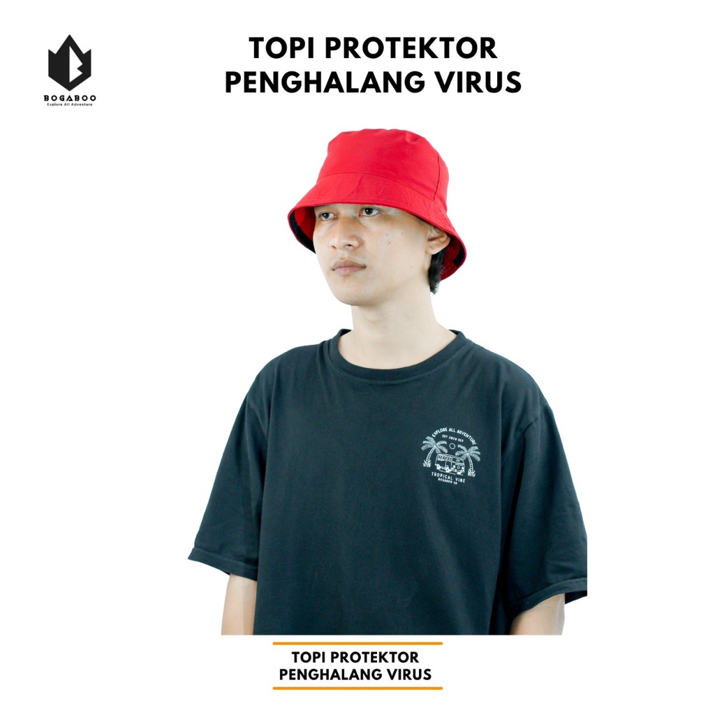 COD Topi Protektor Pelindung Debu  Penghalang Virus - Face Shield - Visor Penangkal Dari Virus