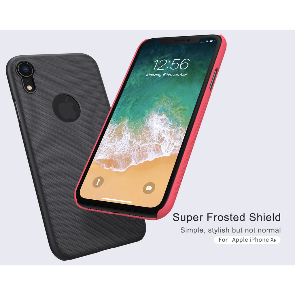 IPhone XR 6.1 Nillkin Frosted Hardcase Free Kickstand Original