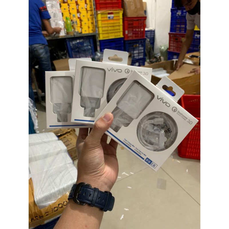 Vivo original Qualcom 3.0A charger vivo original support untuk semua hp vivo charger vivo original