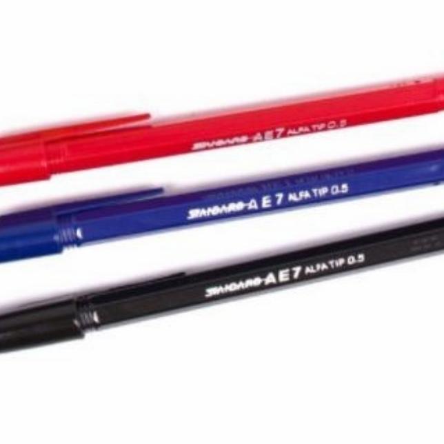 

⸨FiW♟⸩ ⭐️ Pulpen Standard AE7 0.5mm GROSIR MURAH (12 PCS) ||Terbatas
